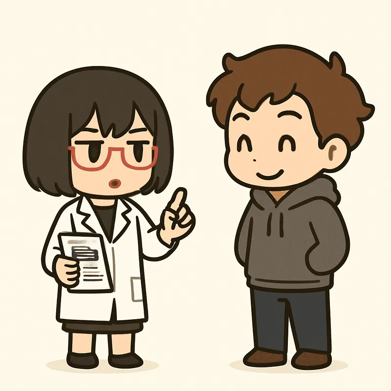 シキが人差し指を立てて説明し、クラが納得してうなずいている