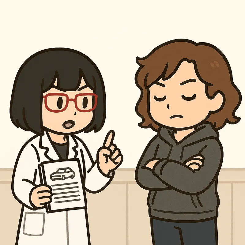 シキが指を立てて順番を説明し、クラが腕を組んでうなずいている