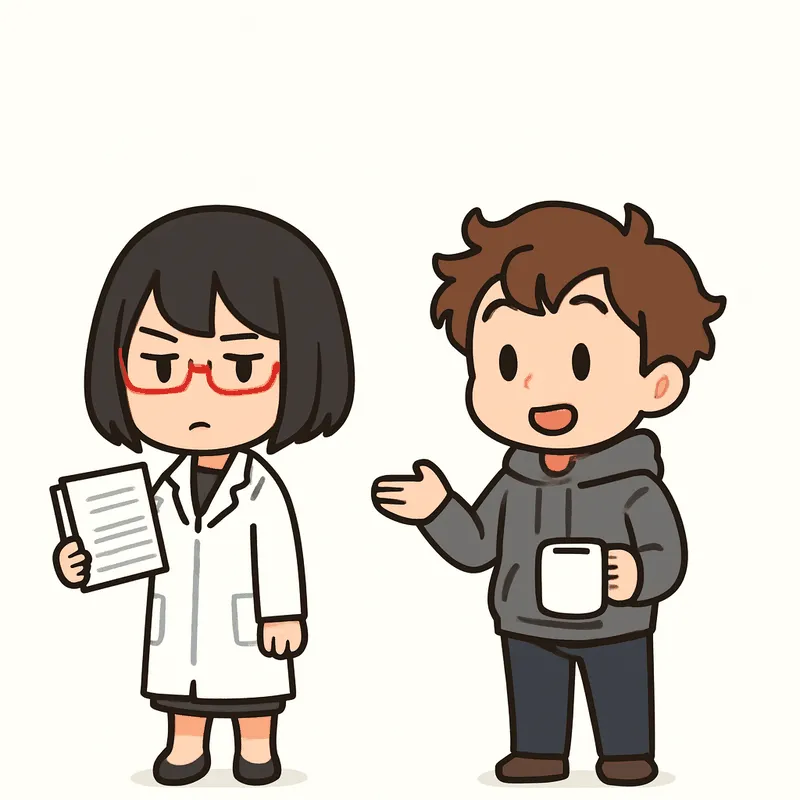 クラがマグカップを持ったまま片手を開いて問いかけ、シキは書類を片手に下げて正面を見ている